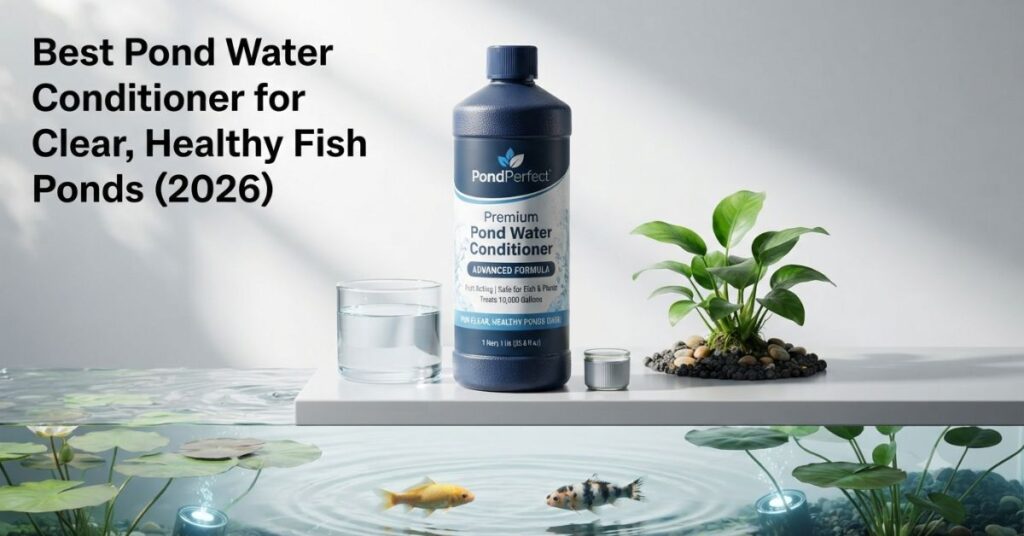 Best pond water conditioner for clear and healthy koi fish ponds